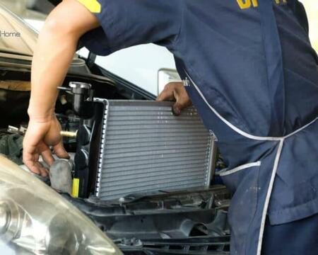 მანქანის რადიატორის შეცვლა/შეკეთება