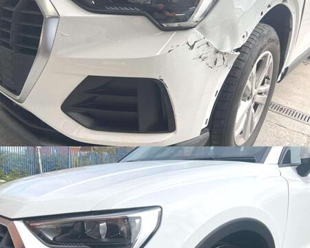 დამტვრეული მანქანის აღდგენა ახალი ნაწილებით