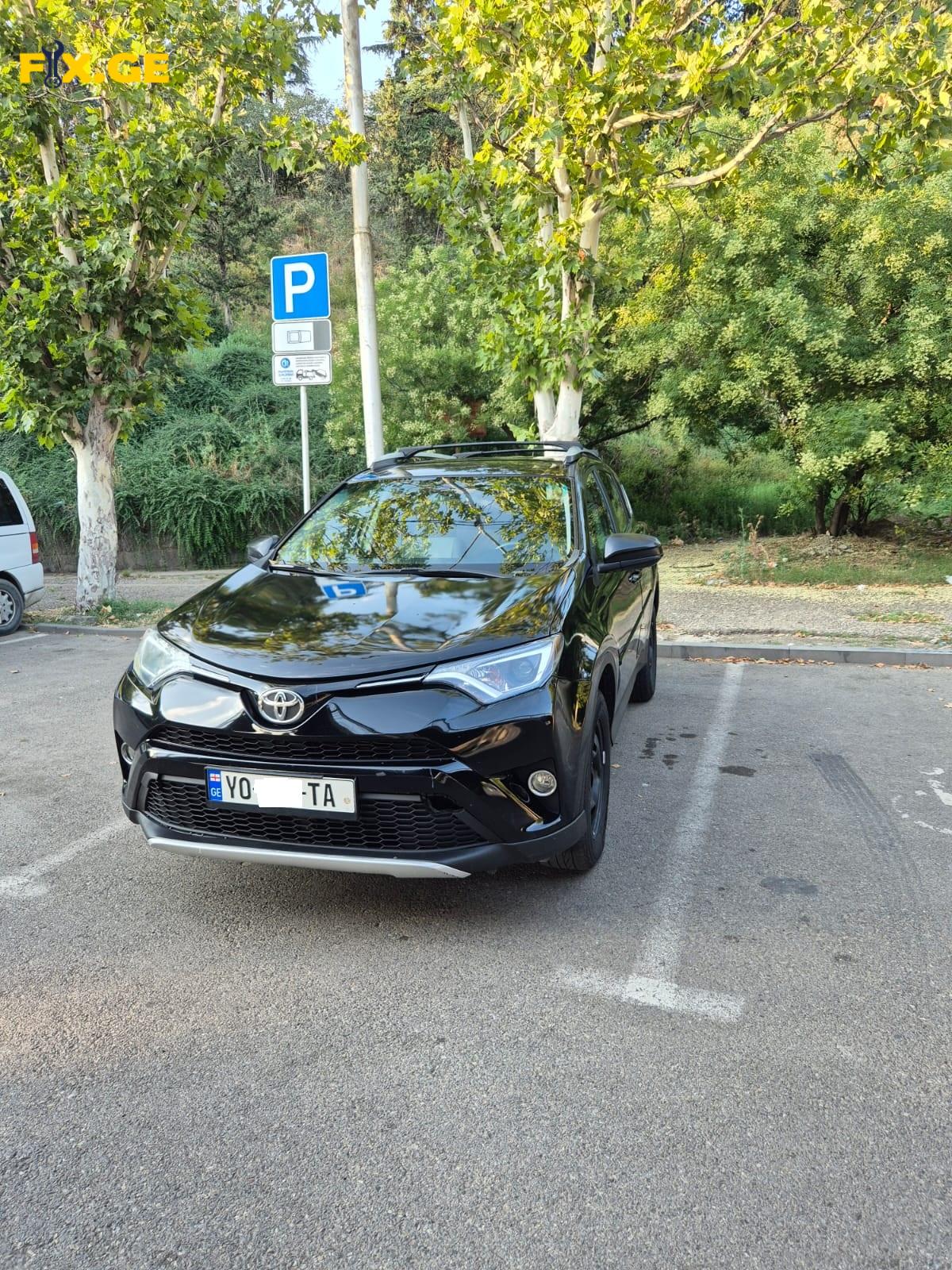 ქირავდება ტოიოტა რავ4 დღიურად / Qiravdeba Toyota rav4 dgiurad  1