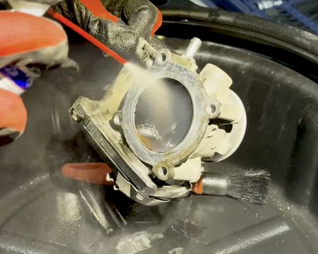 დროსელის გაწმენდა